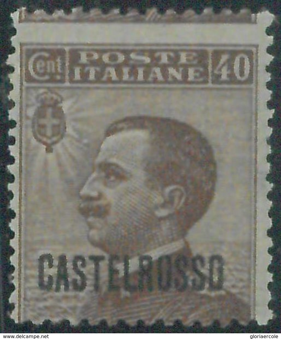 87981a - ITALIA: CASTELROSSO  - Sassone 6 * - VARIETA Dentellatura Spostata - Castelrosso