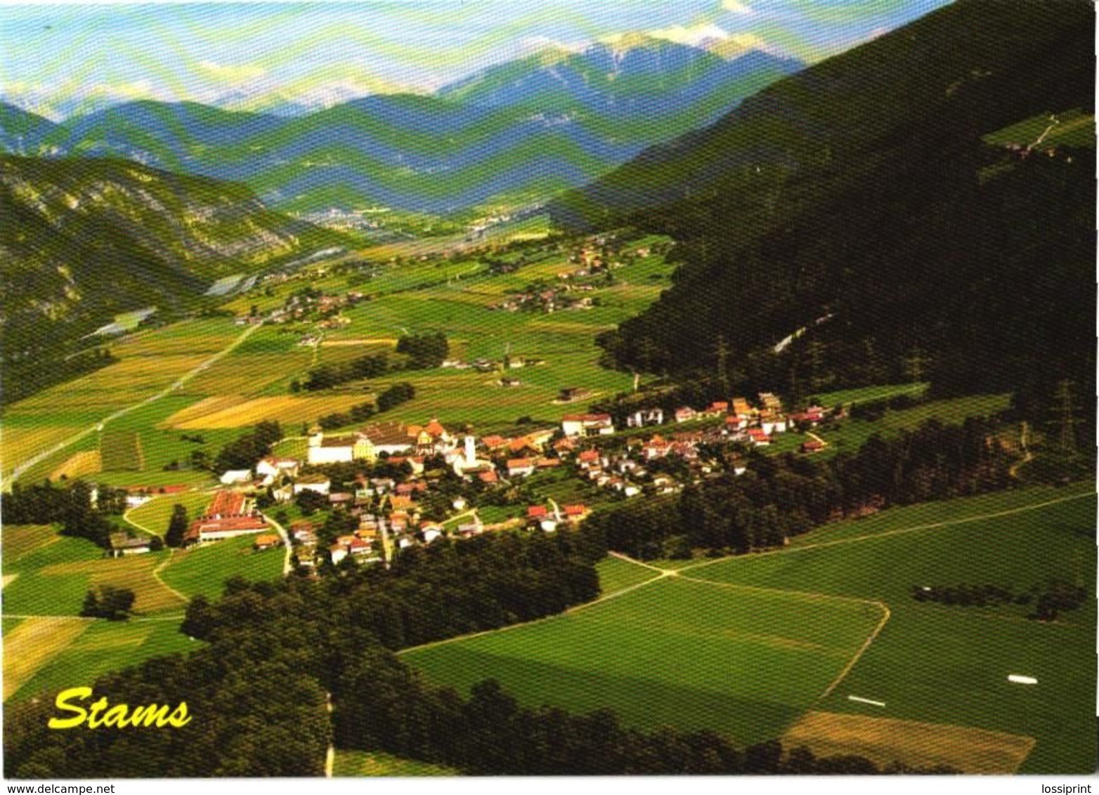 Austria:Stams Aerial View - Stams