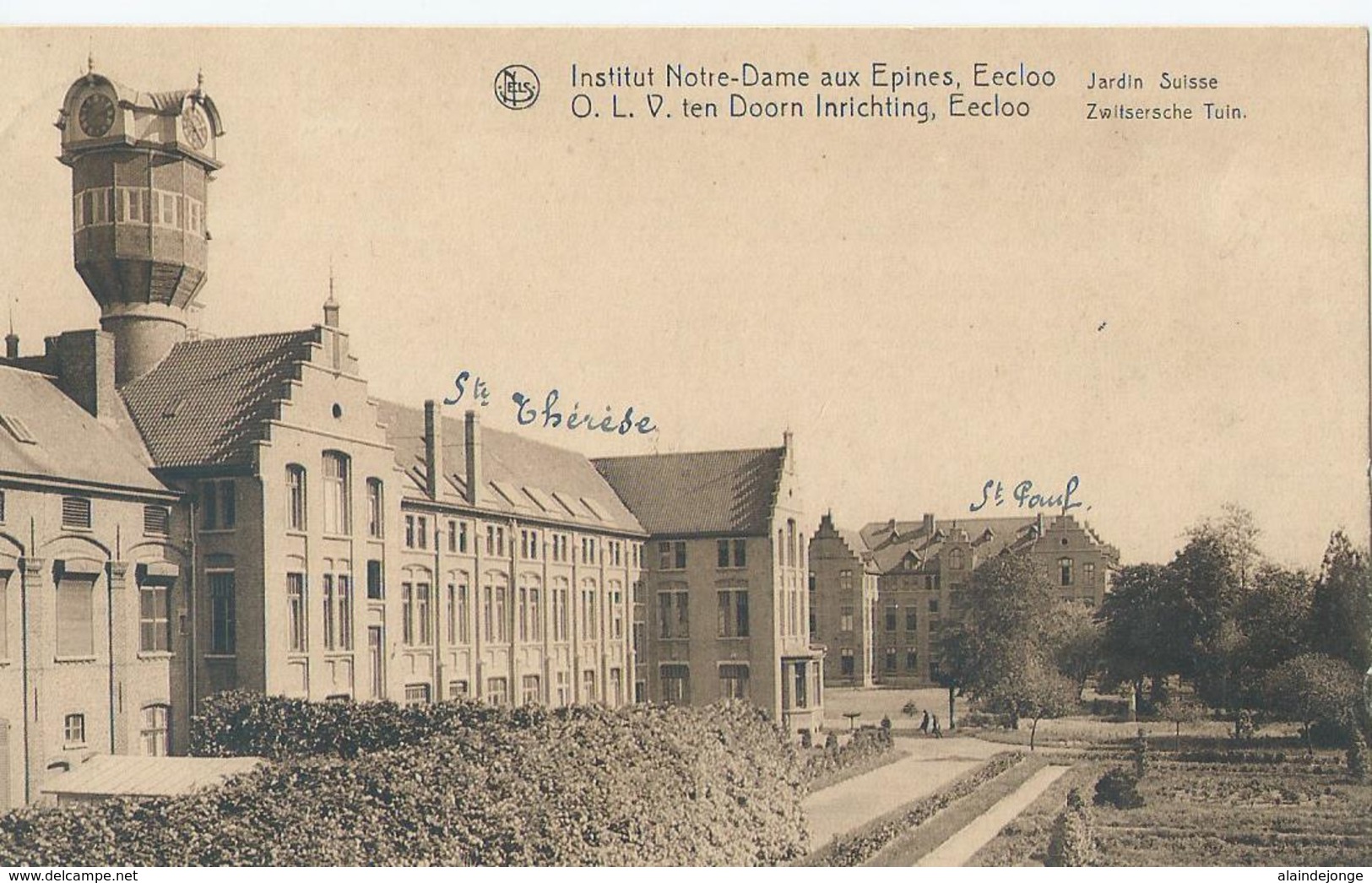 Eeklo - Eecloo - Institut Notre-Dame Aux Epines - 1924 - Eeklo