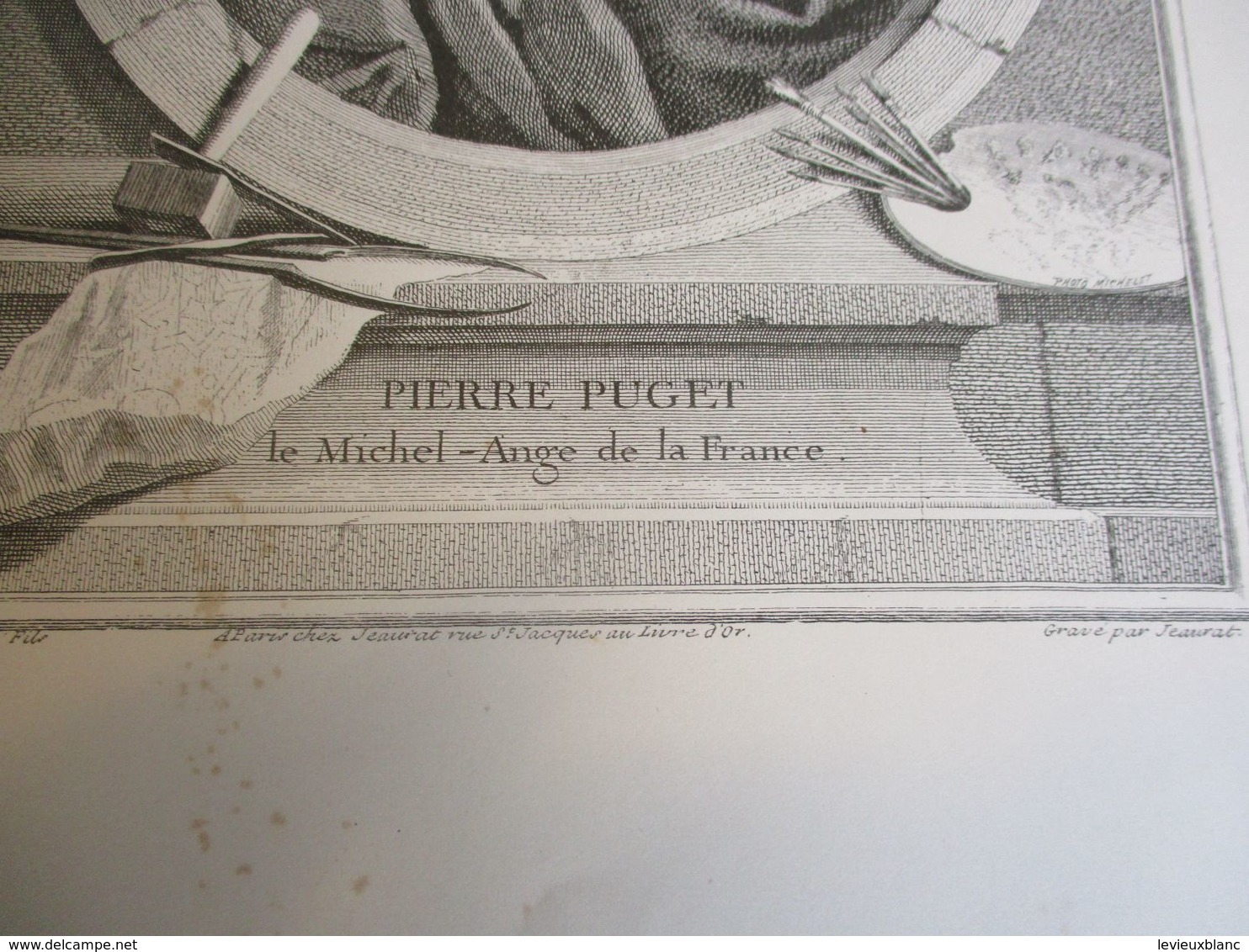Grande Gravure Claude PERRAULT Architecte /PARIS Sous LOUIS XIV/Monuments Et Vues/A Maquet/1883   GRAV364 - Estampes & Gravures