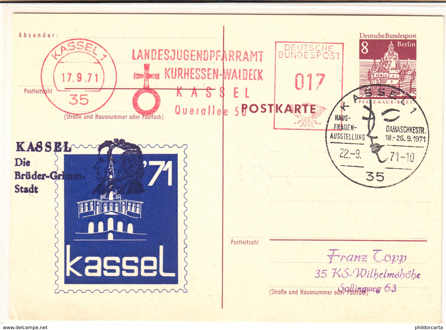 Berlin- GSK - Postcards - Used