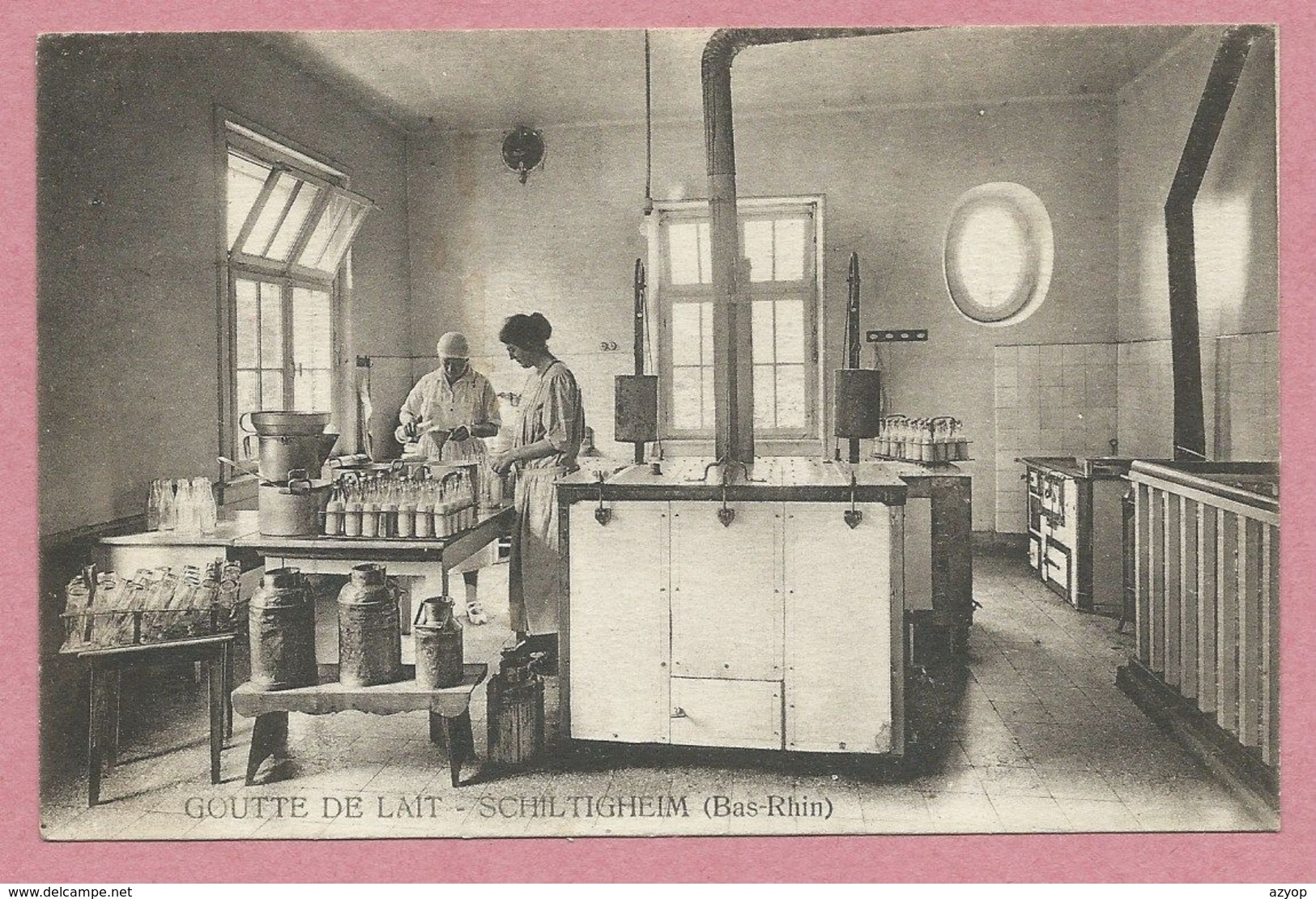 67 - SCHILTIGHEIM - " GOUTTE De LAIT " - Enfants - Ecole - Préparation Du Lait - 1 B Rue De Wissembourg - Schiltigheim