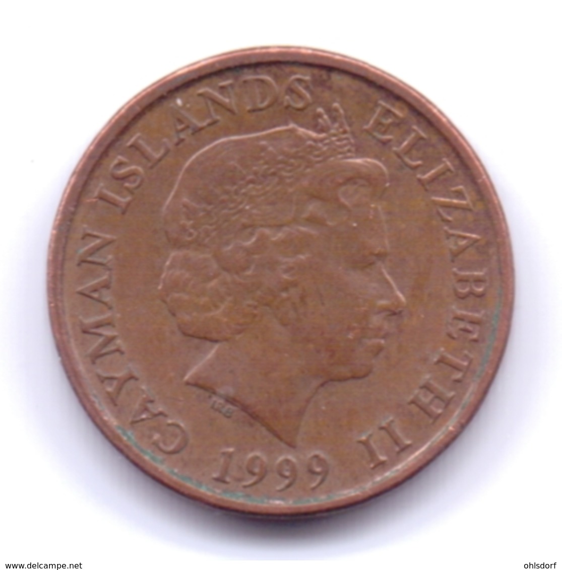 CAYMAN ISLANDS 1999: 1 Cent, KM 131 - Cayman Islands