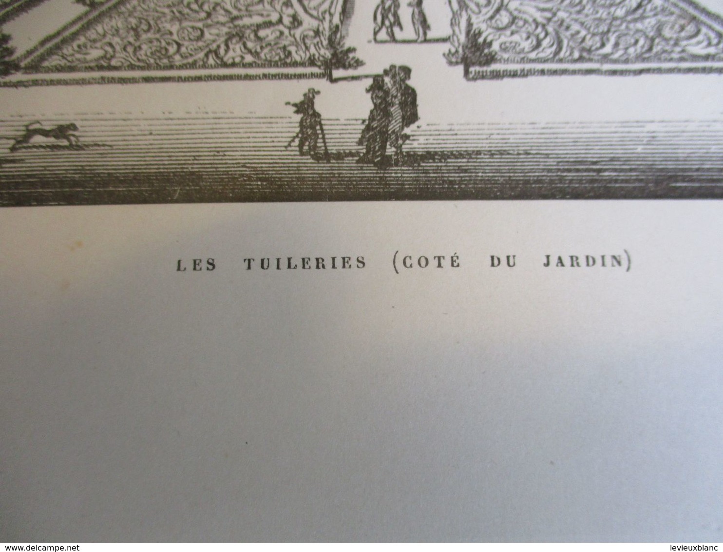 Grande Gravure Les Tuileries ( Côté Du Jardin) /PARIS Sous LOUIS XIV/Monuments Et Vues/A Maquet/1883 GRAV376 - Estampes & Gravures