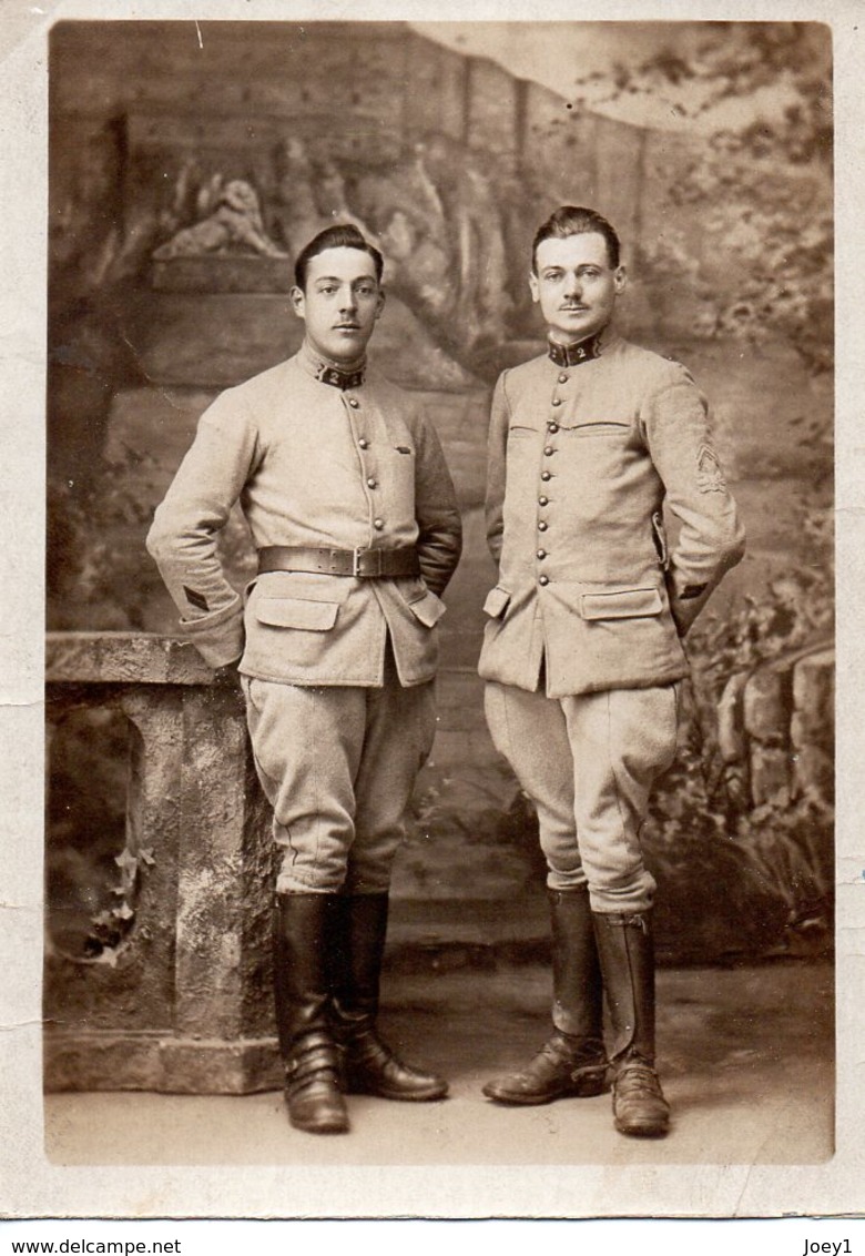 Carte Photo Militaire, Georges Lacroix , Première Guerre Mondiale. - Oorlog, Militair