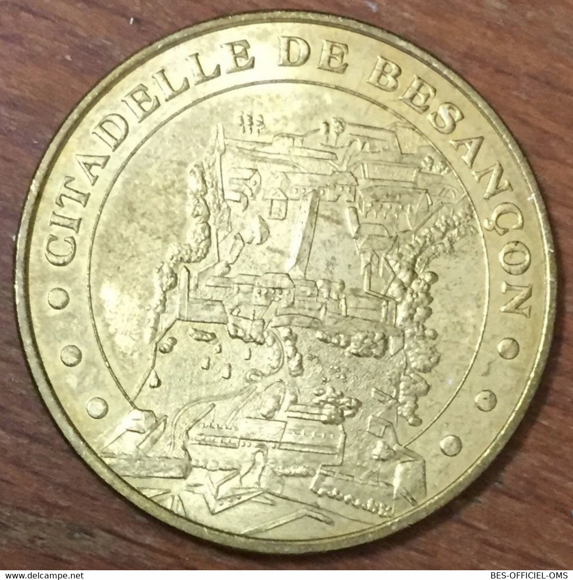 25 CITADELLE DE BESANÇON MDP 2008 MEDAILLE SOUVENIR MONNAIE DE PARIS JETON TOURISTIQUE MEDALS COINS TOKENS - 2008