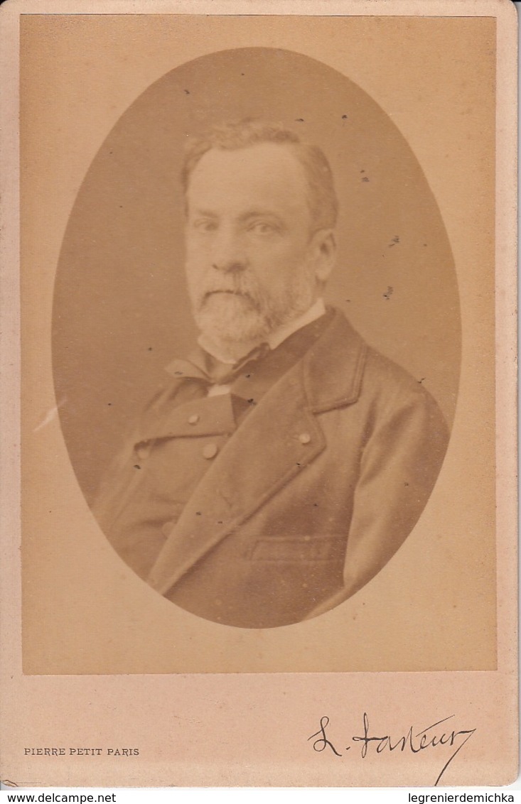 PHOTOGRAPHIE ORIGINALE Cartonnée - Portrait Homme - Pierre Petit Paris - Anonymous Persons