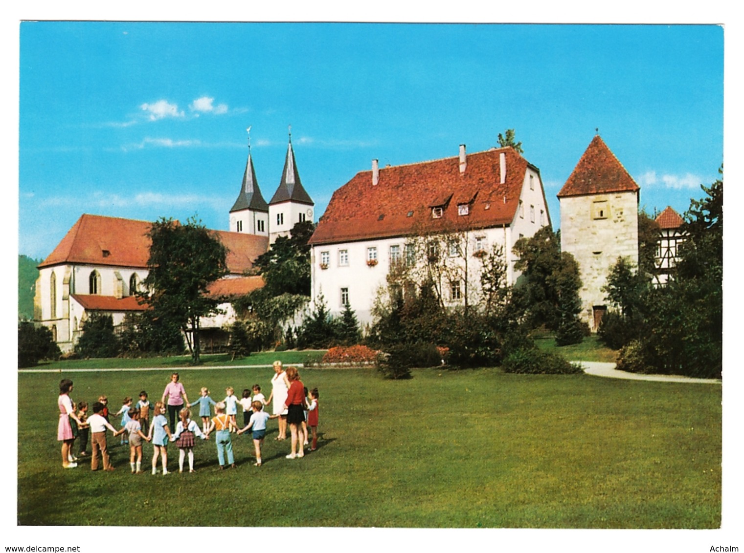 Murrhardt Im Rems-Murr-Kreis - Stadtkirche Mit Oetinger-Pfarrhaus U. Hexenturm (2) - Waiblingen