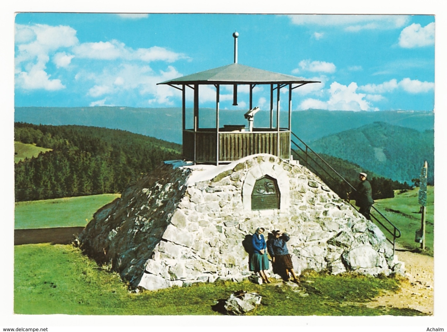 Waldkirch - Kandel Im Südschwarzwald - Aussichtspyramide Auf Dem Berggipfel - Waldkirch