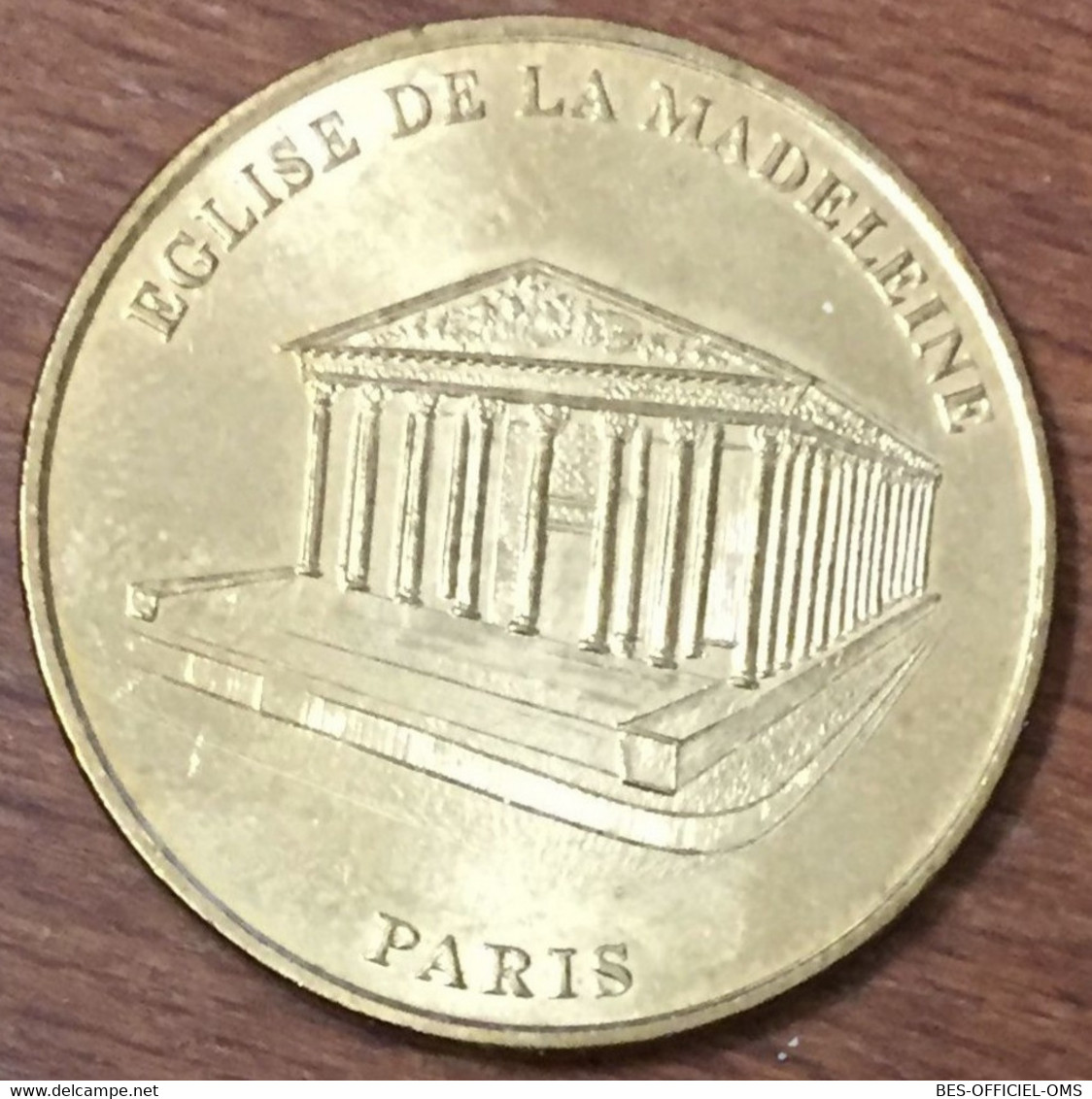 75008 PARIS ÉGLISE DE LA MADELEINE MDP 2006 M MEDAILLE SOUVENIR MONNAIE DE PARIS JETON TOURISTIQUE MEDALS COINS TOKENS - 2006