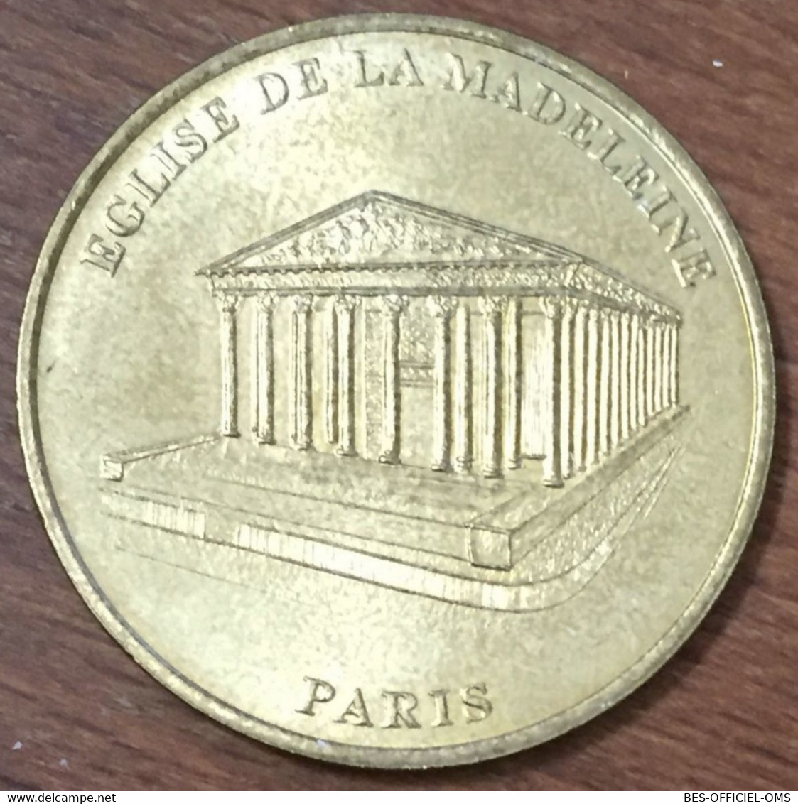 75008 PARIS ÉGLISE DE LA MADELEINE MDP 2005 MEDAILLE SOUVENIR MONNAIE DE PARIS JETON TOURISTIQUE MEDALS COINS TOKENS - 2005