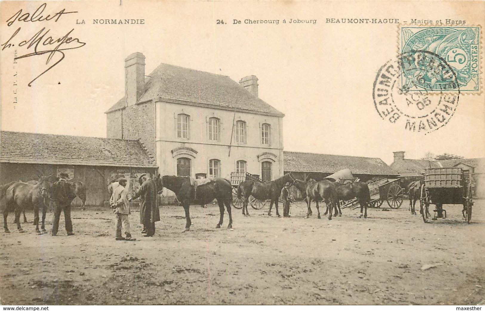BEAUMONT - HAGUE Mairie Et Haras - Beaumont