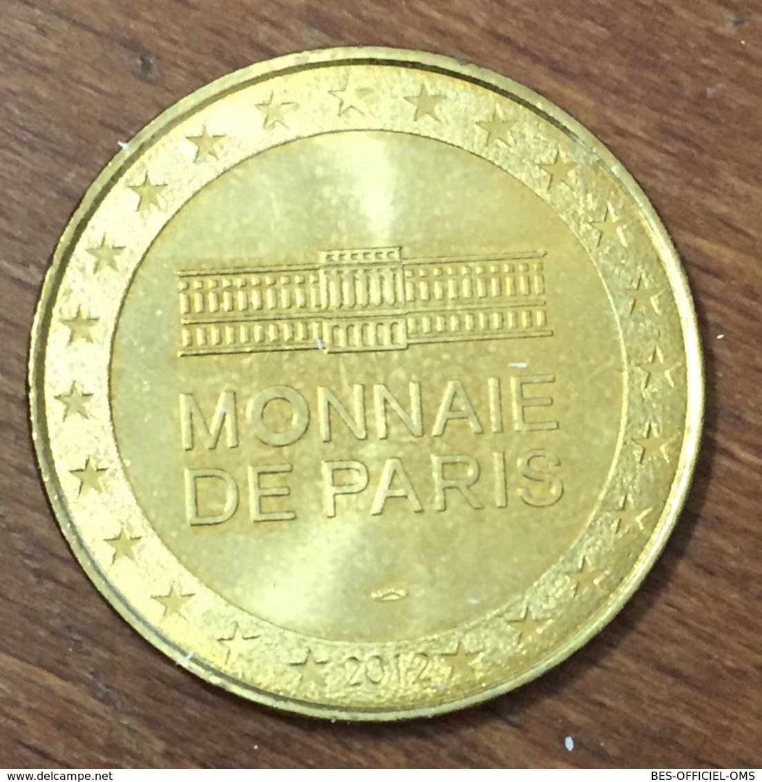 75008 PARIS PALAIS DE L'ÉLYSÉE MDP 2012 MEDAILLE SOUVENIR MONNAIE DE PARIS JETON TOURISTIQUE MEDALS COINS TOKENS - 2012