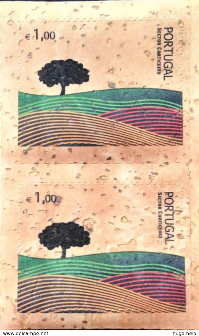 Portugal, Unused Stamps,  1 X 2 « Cork Stamp », « Sector Corticeiro », 2007 - Lettres & Documents