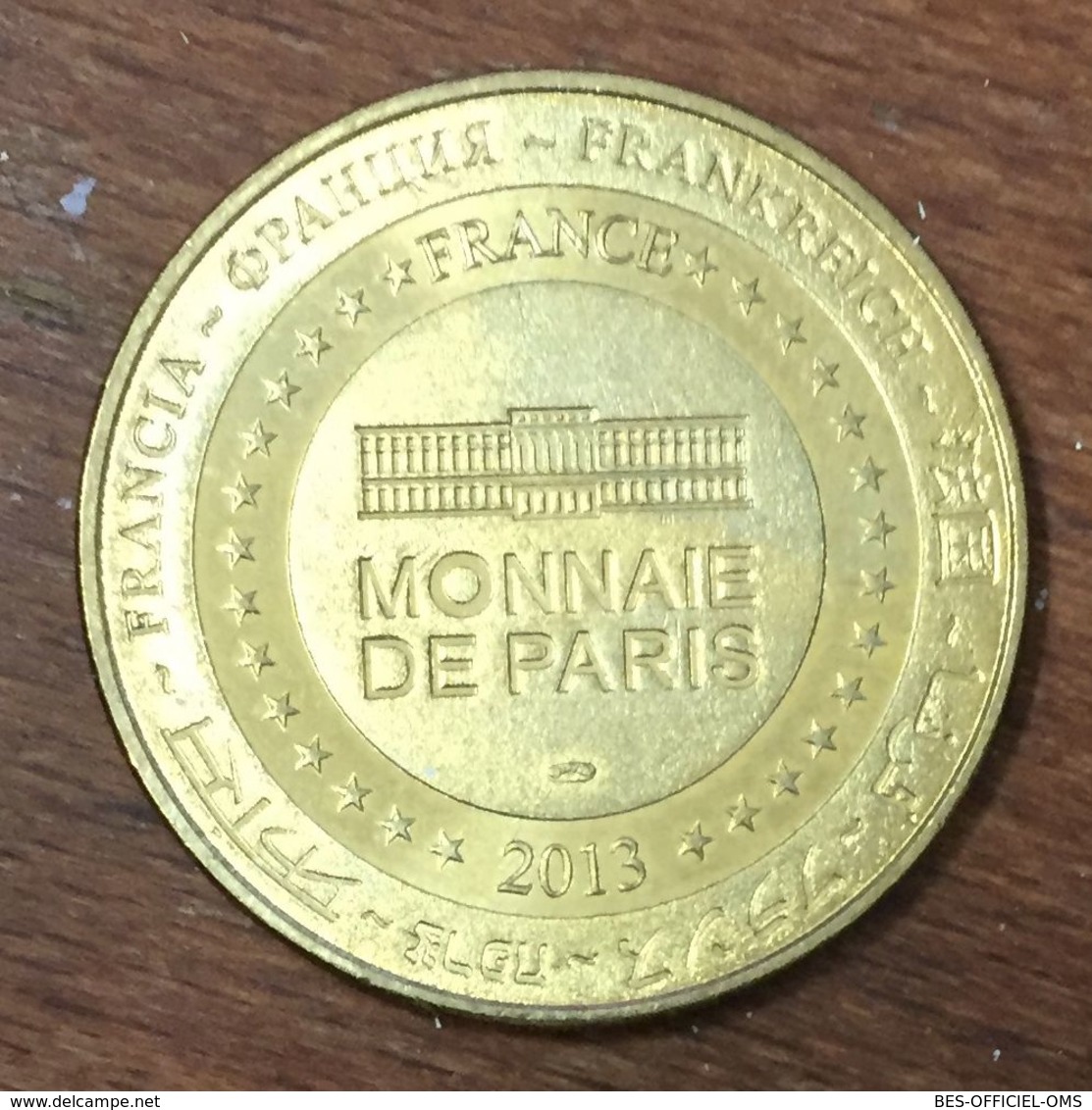 75008 PARIS ÉGLISE DE LA MADELEINE MDP 2013 MEDAILLE SOUVENIR MONNAIE DE PARIS JETON TOURISTIQUE MEDALS COINS TOKENS - 2013