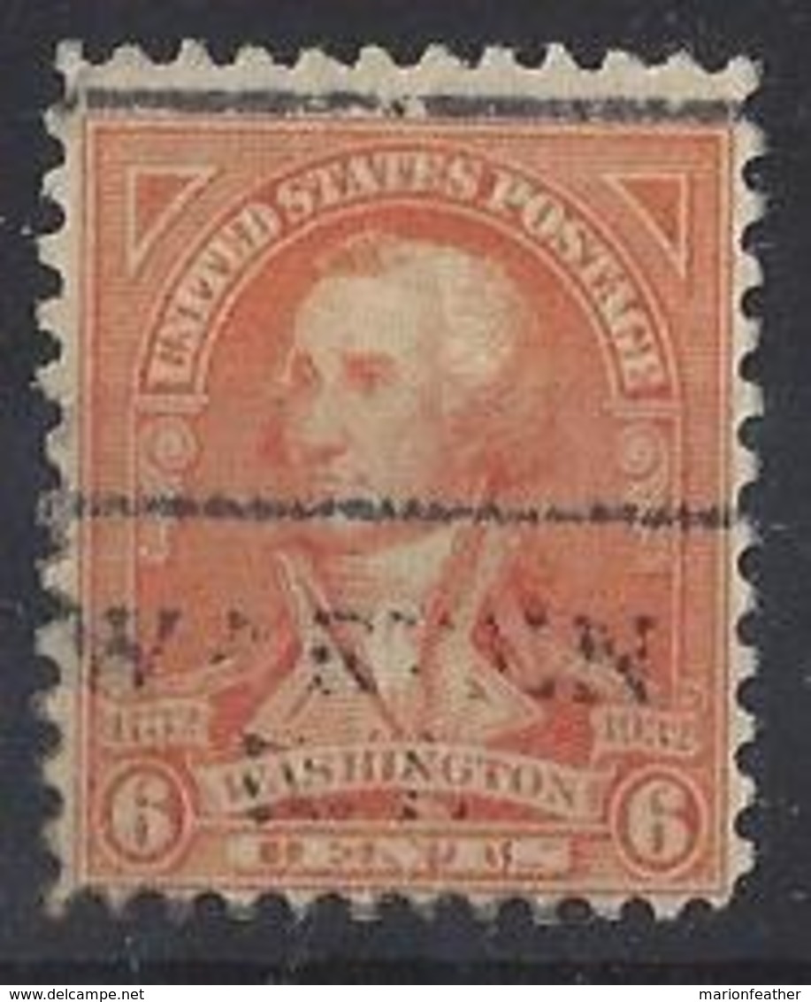 U.S.A......" 1932.."......6c.....SCOTT 711......PRECANCEL ?......USED.. - Usados