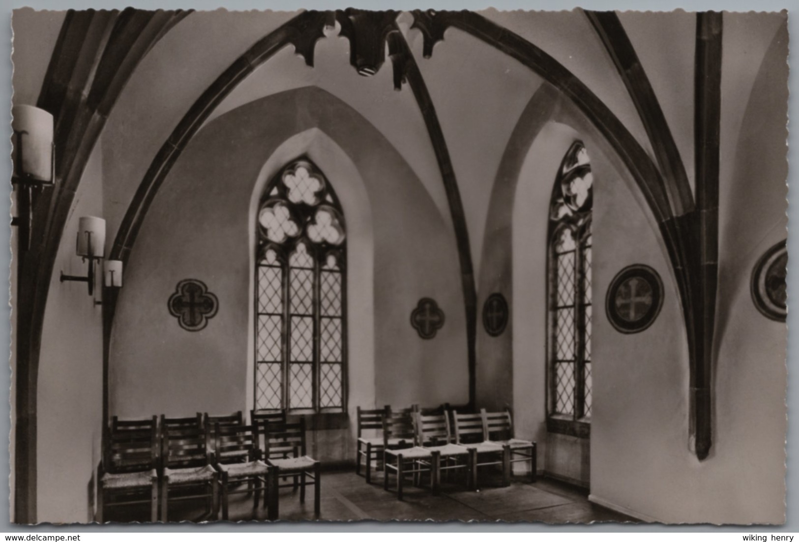 Schlüchtern - S/w Kloster 2   Huttenkapelle - Schluechtern