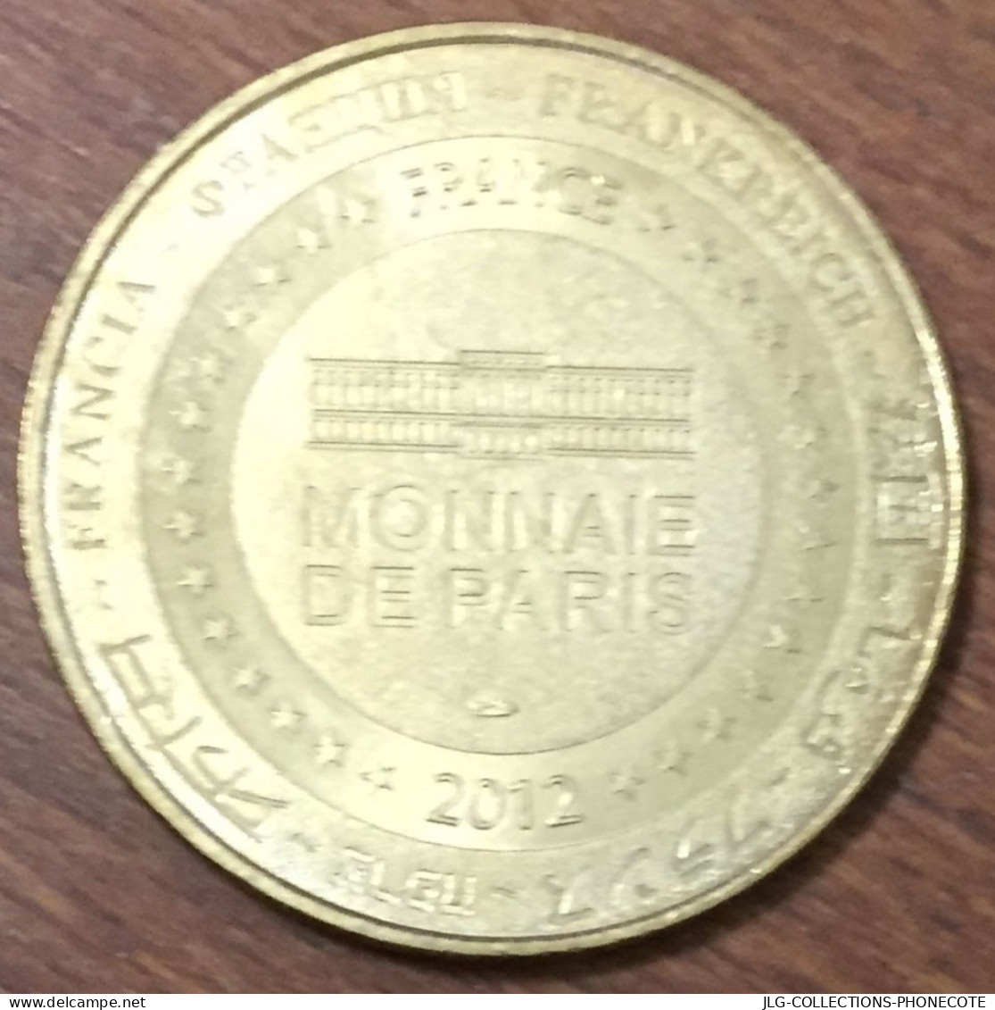 75015 PARIS TOUR MONTPARNASSE MDP 2012 MÉDAILLE SOUVENIR MONNAIE DE PARIS JETON TOURISTIQUE MEDALS COINS TOKENS - 2012