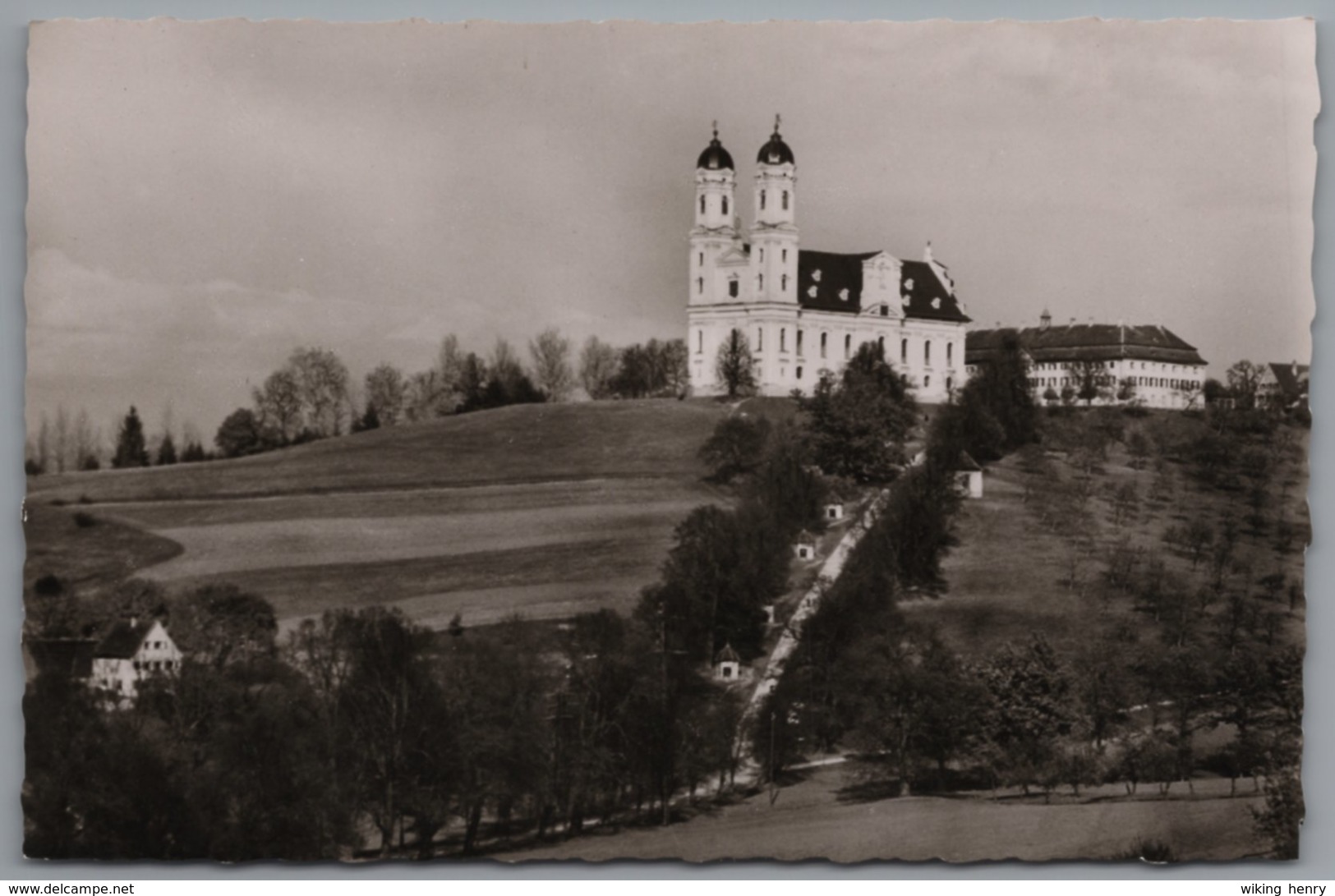 Ellwangen An Der Jagst - S/w Wallfahrtskirche Schönenberg 2 - Ellwangen