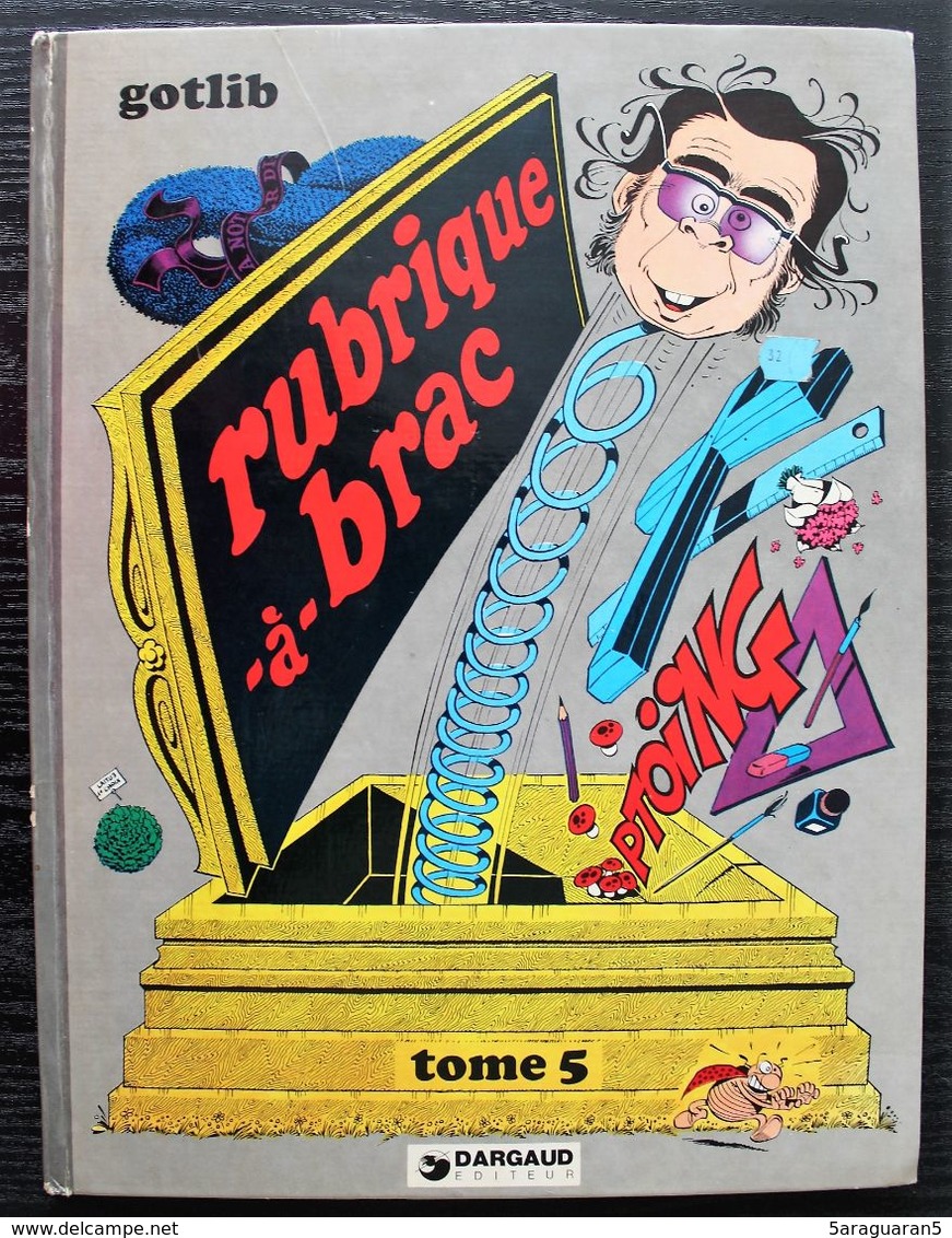 BD RUBRIQUE A BRAC - Tome 5 - EO Dargaud 1974 - Rubrique-à-Brac