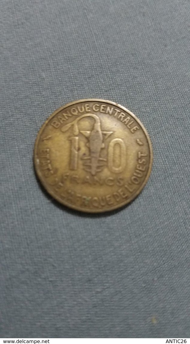 Banque Centrale Des Etats D'Afrique De L'Ouest 10 Francs 1959 - Autres – Afrique