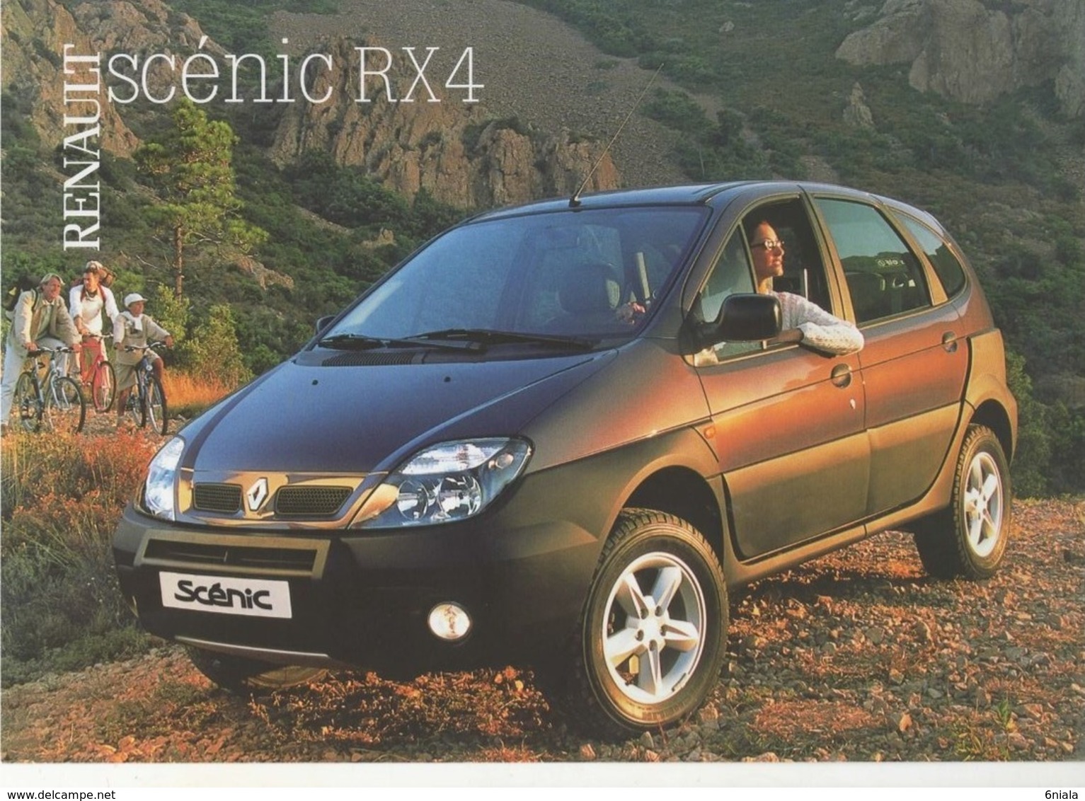 636  BROCHURE RENAULT SCENIC  RX 4               SEP 1999 - Coches