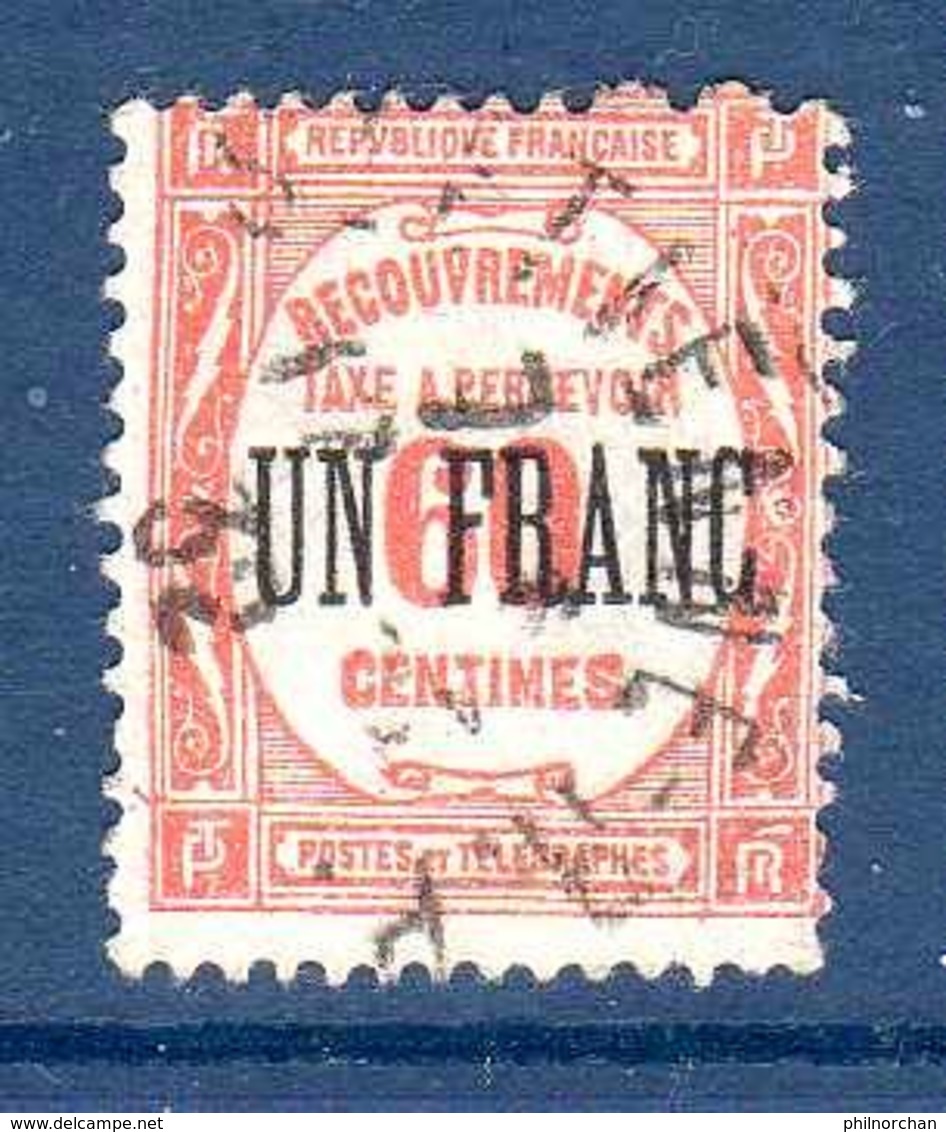 1927 France Taxe N°63    0,30 € (cote 2 €, 1 Valeur) - 1859-1959 Oblitérés