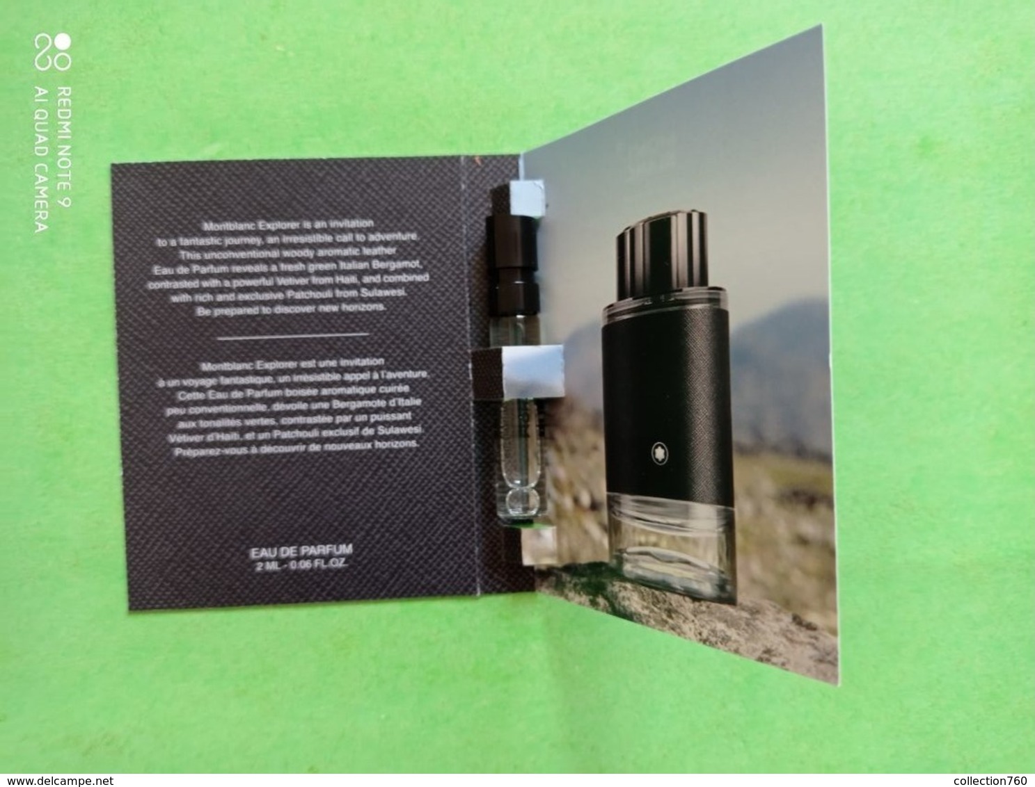 MONT BLANC  - Echantillon - Muestras De Perfumes (testers)
