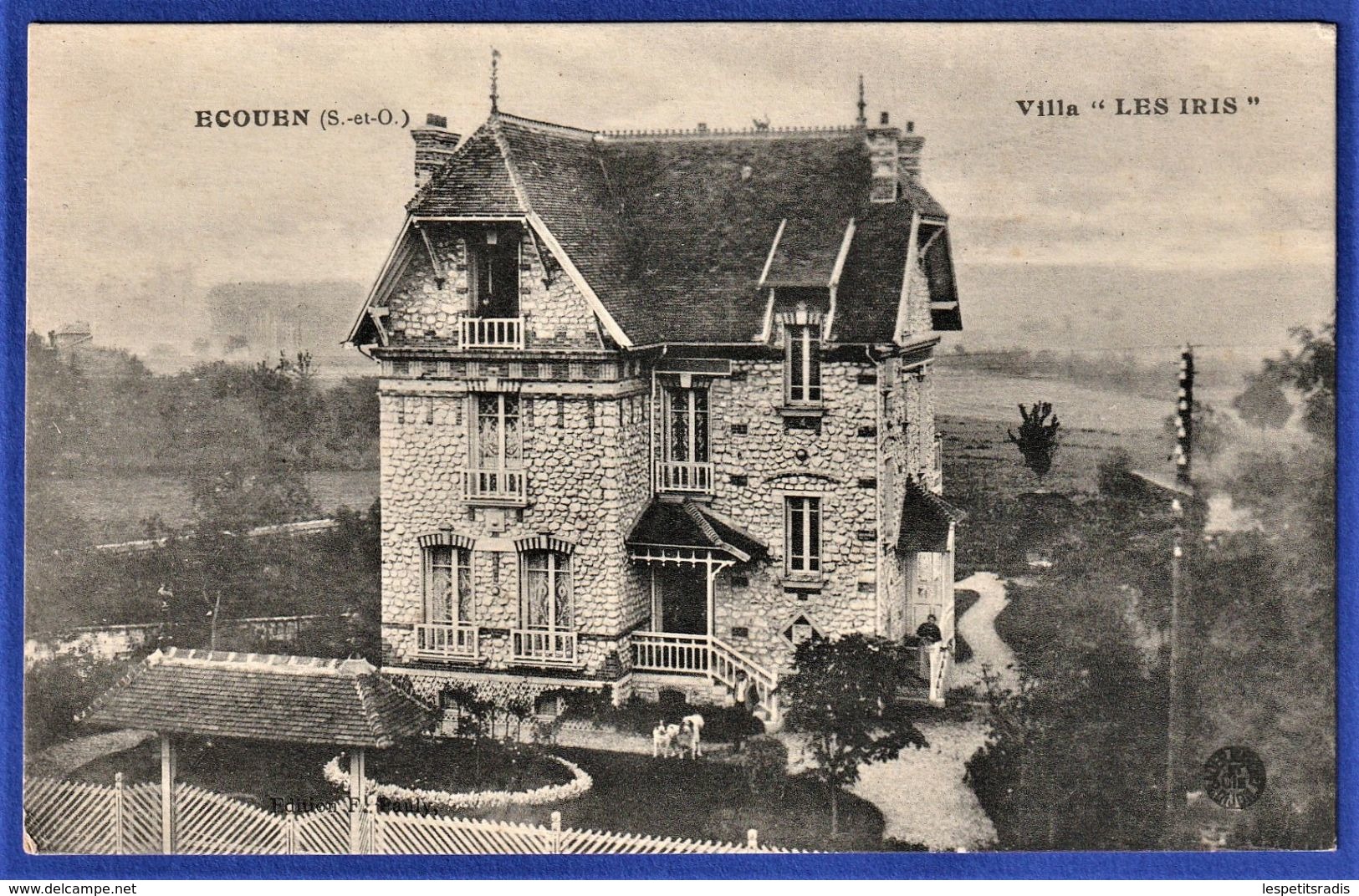 CPA 95 ECOUEN (S.-et-O.) - Villa "LES IRIS" - Ecouen