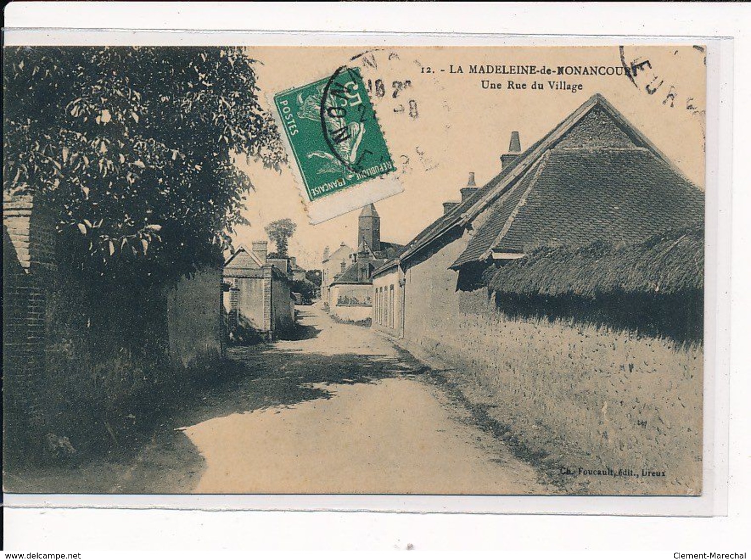 LA MADELEINE-de-NONANCOURT : Une Rue Du Village - Très Bon état - Sonstige & Ohne Zuordnung