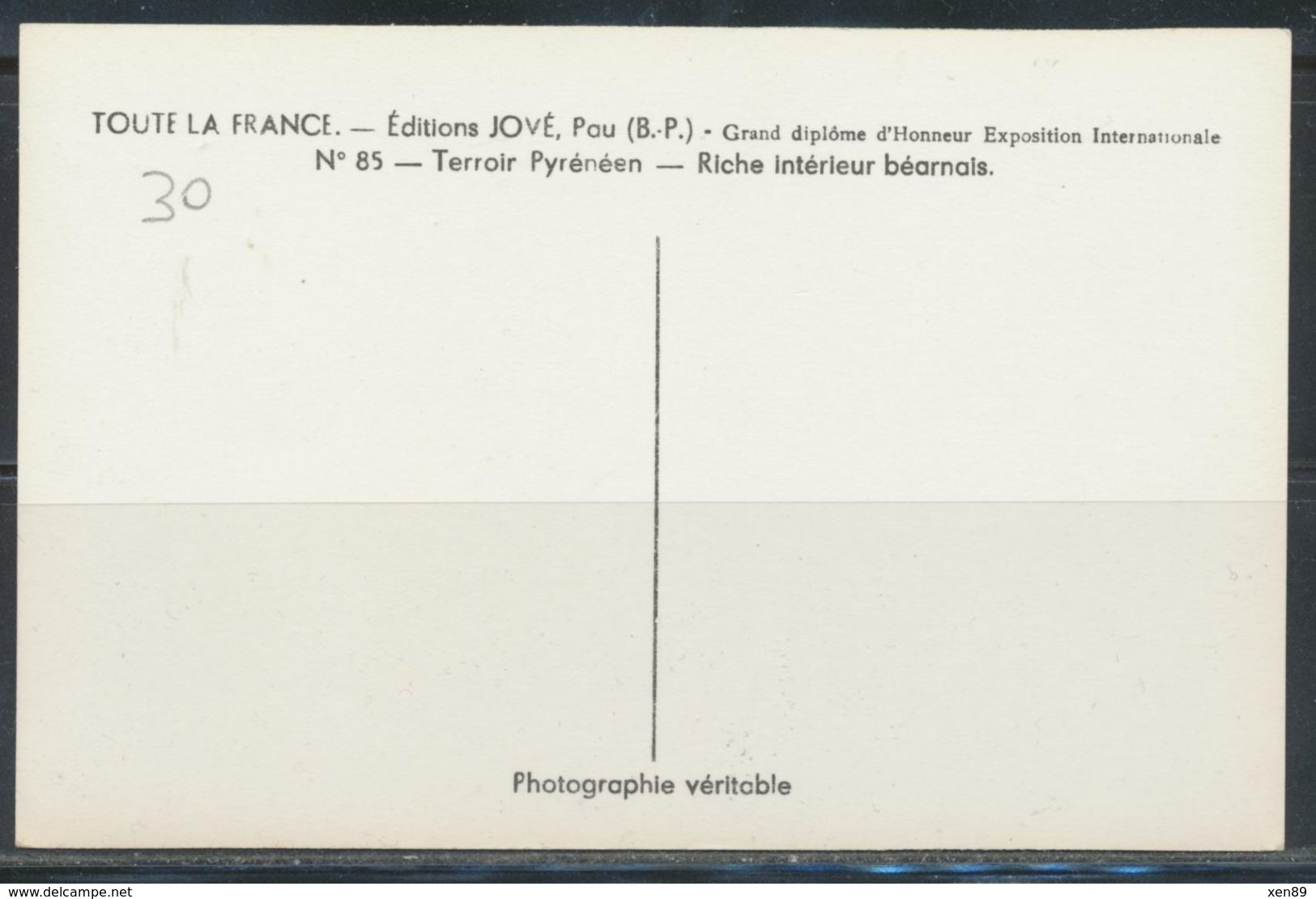 CPSM - Terroir Pyrénéen - Riche Intérieur Béarnois - Bearn