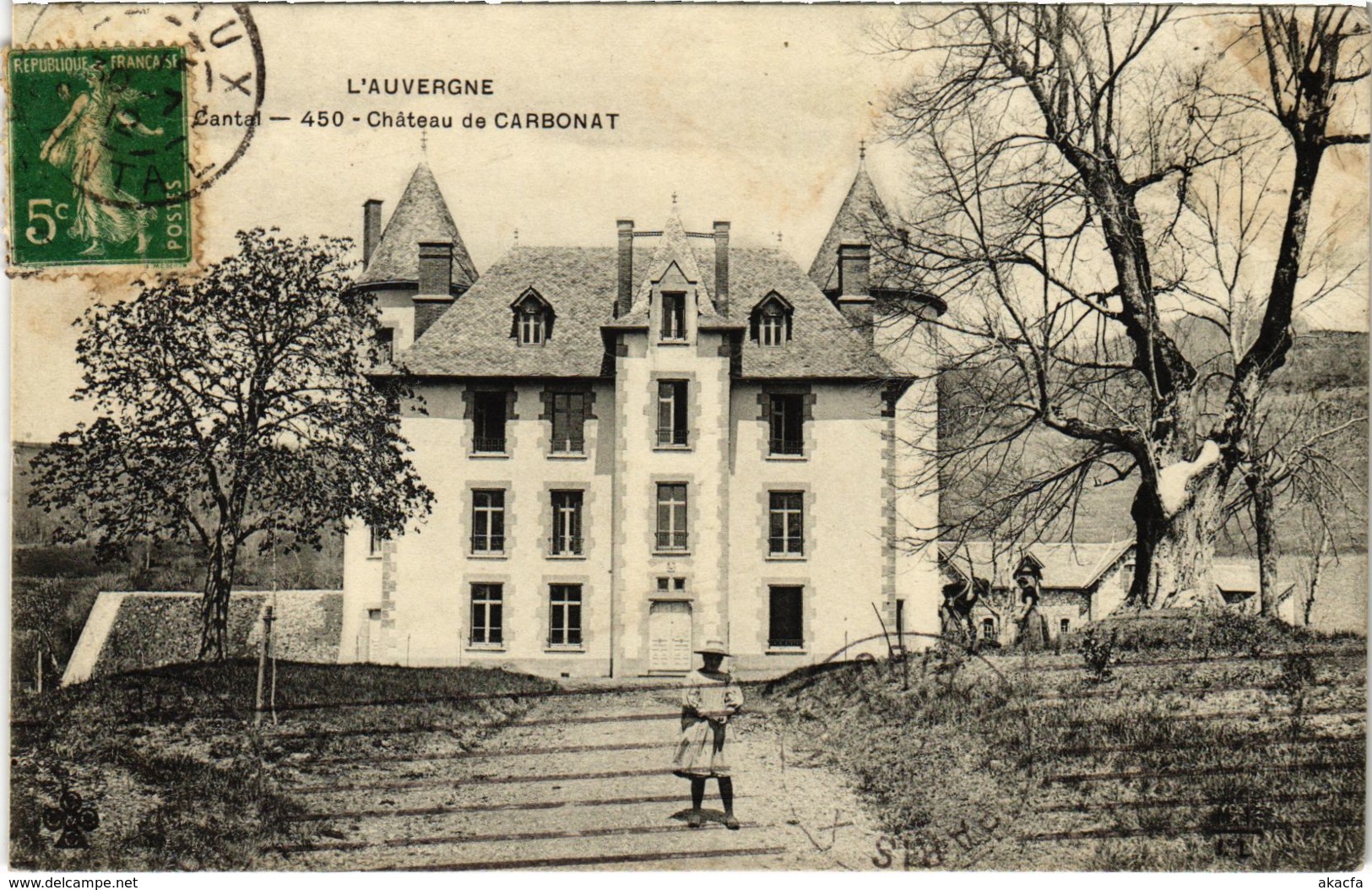 CPA Cantal Chateau De Carbonat Cantal (101395) - Altri & Non Classificati
