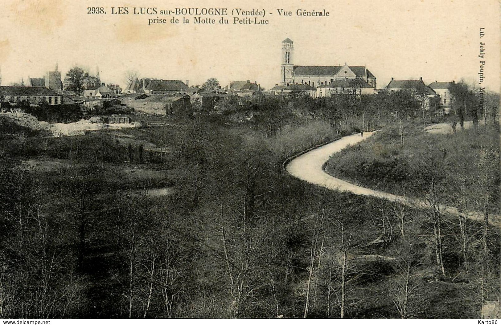 Les Lucs Sur Boulogne * Vue Générale Prise De La Motte Du Petit Luc - Les Lucs Sur Boulogne