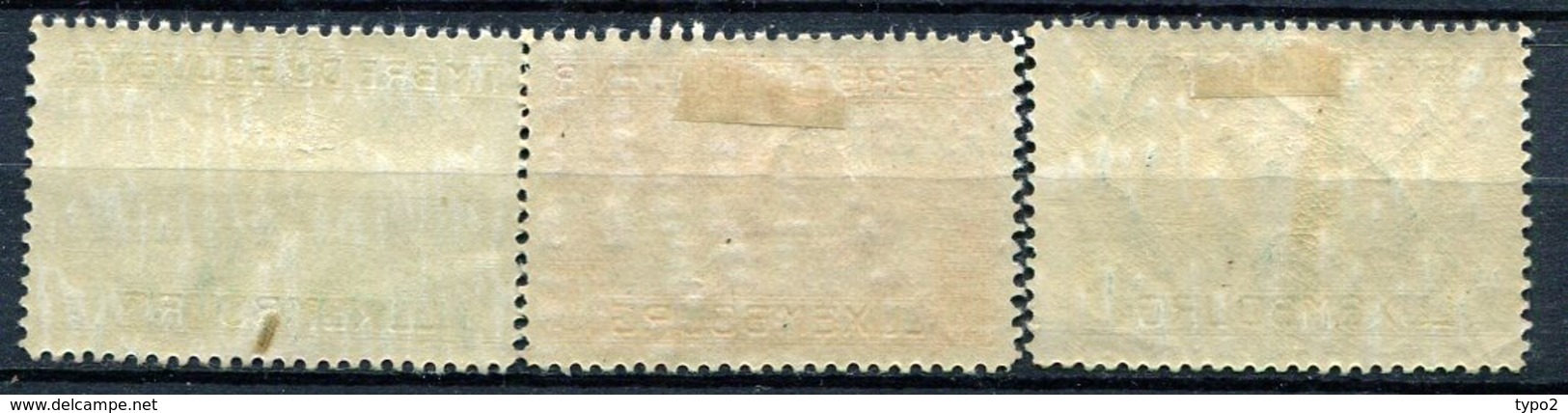 LUX 1921 Yv. N° 137 à 139  *  Monument Cote  0,75 Euro BE  2 Scans - Other & Unclassified