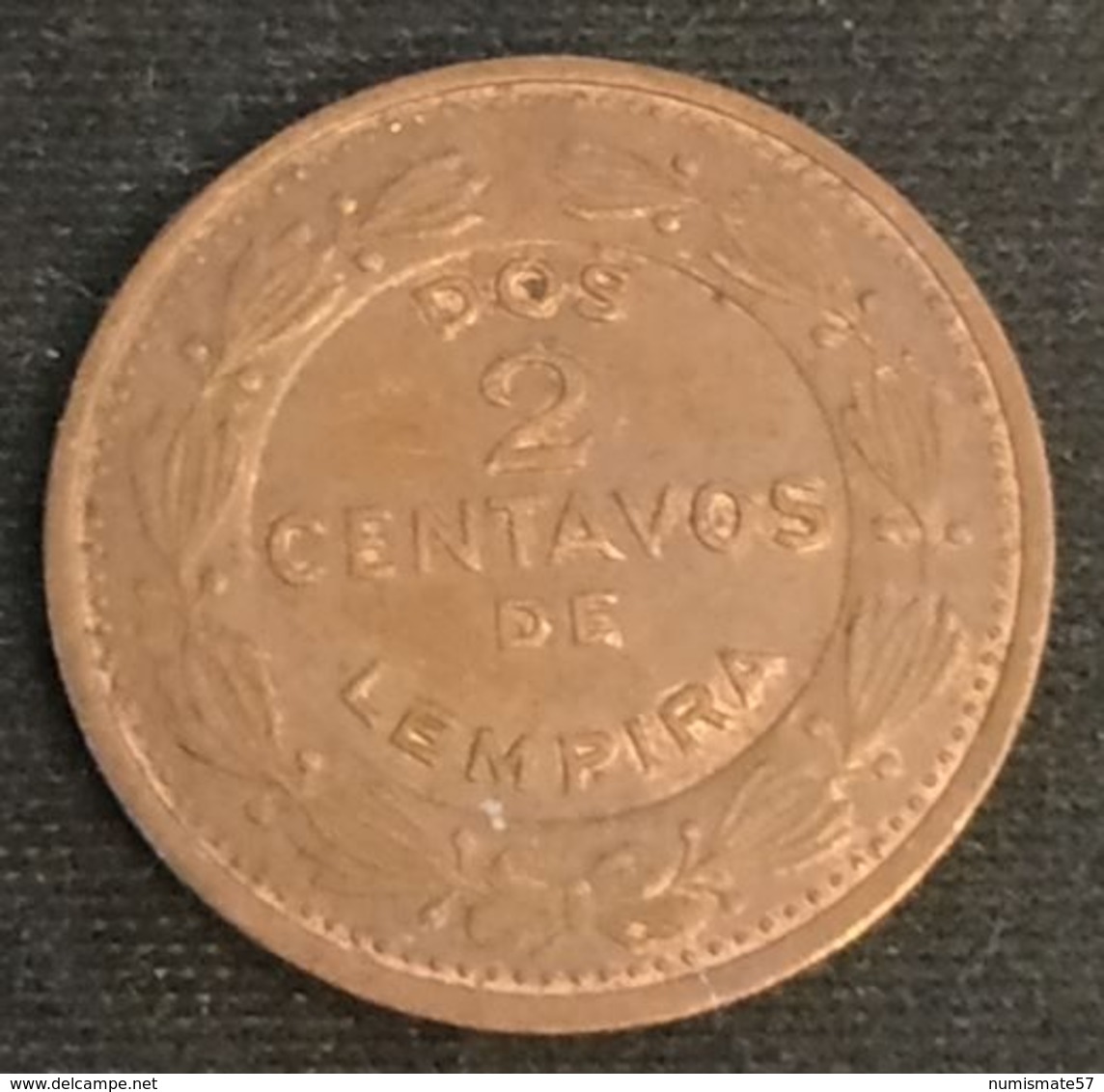 HONDURAS - 2 CENTAVOS 1974 - KM 78a - Honduras