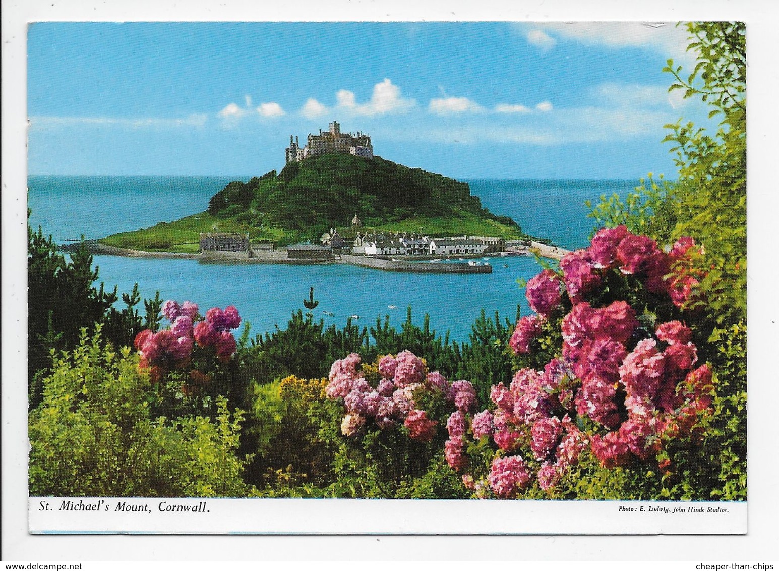 ST. MICHAEL'S MOUNT, Cornwall - John Hinde - St Michael's Mount