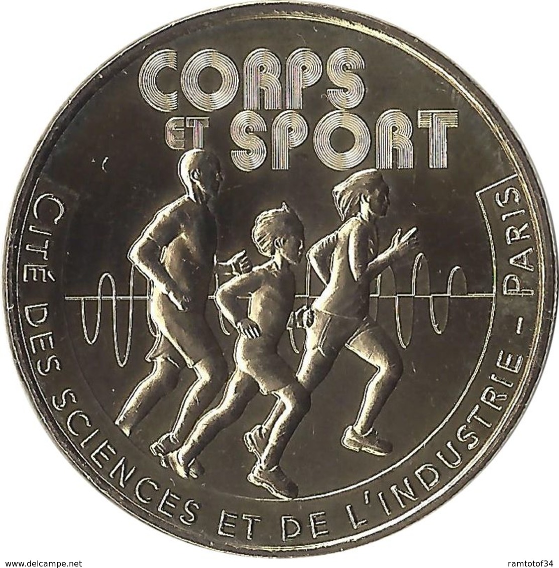 2019 MDP116 - PARIS - Cité Des Sciences Et De L'Industrie 19 (Corps Et Sport) / MONNAIE DE PARIS - 2019