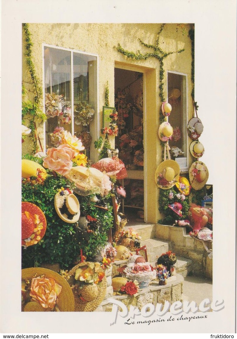 AKFR France Postcards Provence - Hat Shop / La Raclette / Stamp Le Petit Mineur 2001 / Abbaye De L' Epau / Betschdorf - Collections & Lots