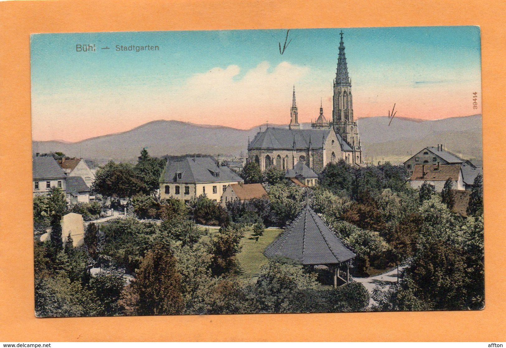 Buhl Germany 1907 Postcard - Buehl