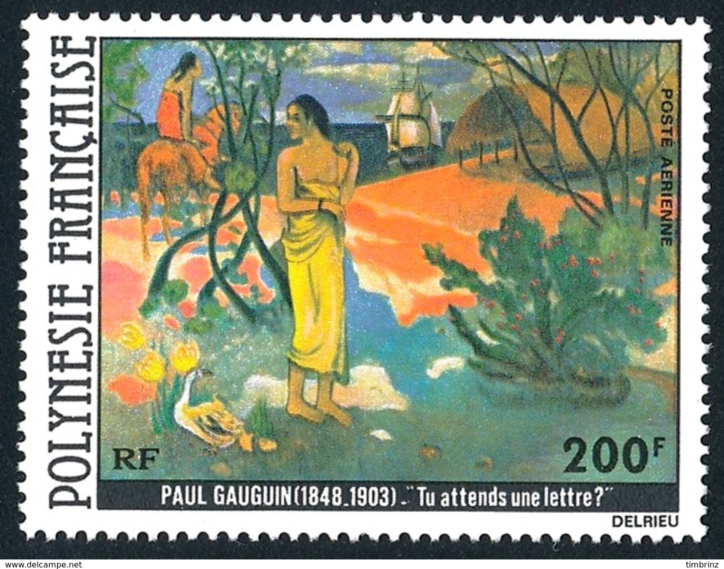 POLYNESIE 1979 - Yv. PA 144 **   Cote= 17,60 EUR - Tableau De Paul Gauguin  ..Réf.POL25196 - Nuovi