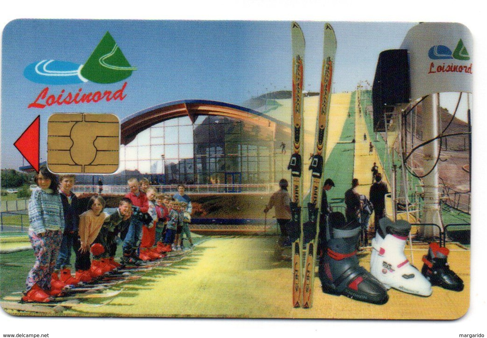 Ancienne Carte à Puce Passeport " LOISINORD" / Noeux-les-Mines  (Voir Photos Recto/verso Et Description) - Otros & Sin Clasificación