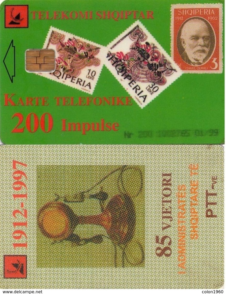 ALBANIA. ALB-21. 85 Years Ptt. 200U. 01-1999. (011) - Albania