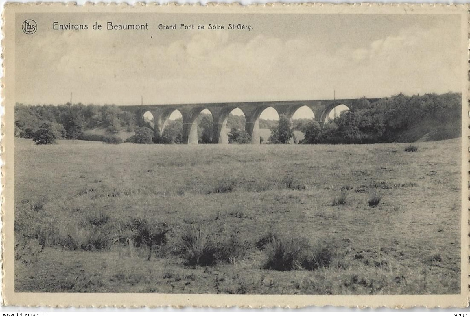 Environs De Beaumont    -   Grand Pont De Soire St-Géry. - Beaumont