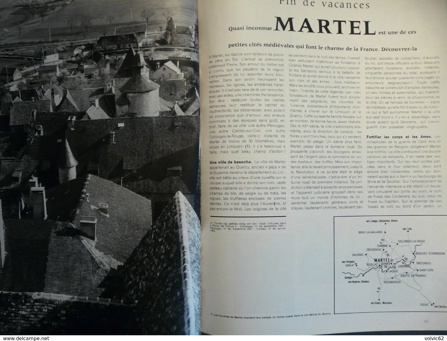 Plaisir De France 1963 Martel Cité Médiévale Pleumeur Bodou Bretagne Chateau Style Charles X Déchaussées Royales - House & Decoration