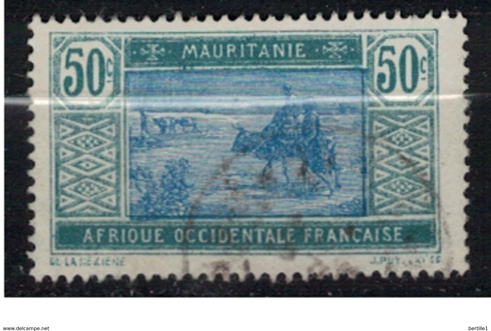 MAURITANIE   N°  YVERT  : 46 ( 1 )   OBLITERE       ( Ob   7/ 51 ) - Used Stamps