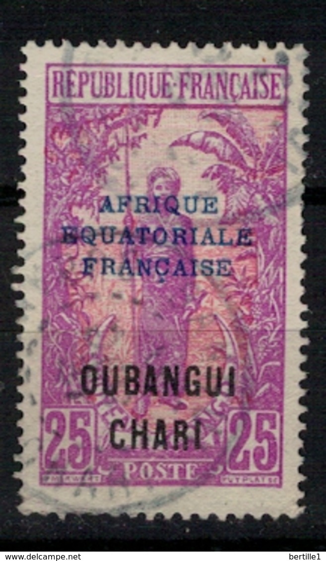 OUBANGUI  N°  YVERT  :   51  ( 1 )    OBLITERE       ( Ob   7/ 51 ) - Used Stamps