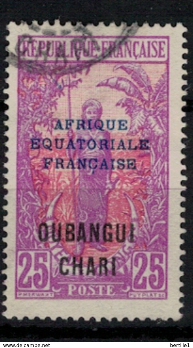 OUBANGUI  N°  YVERT  :   51  ( 6 )    OBLITERE       ( Ob   7/ 51 ) - Used Stamps