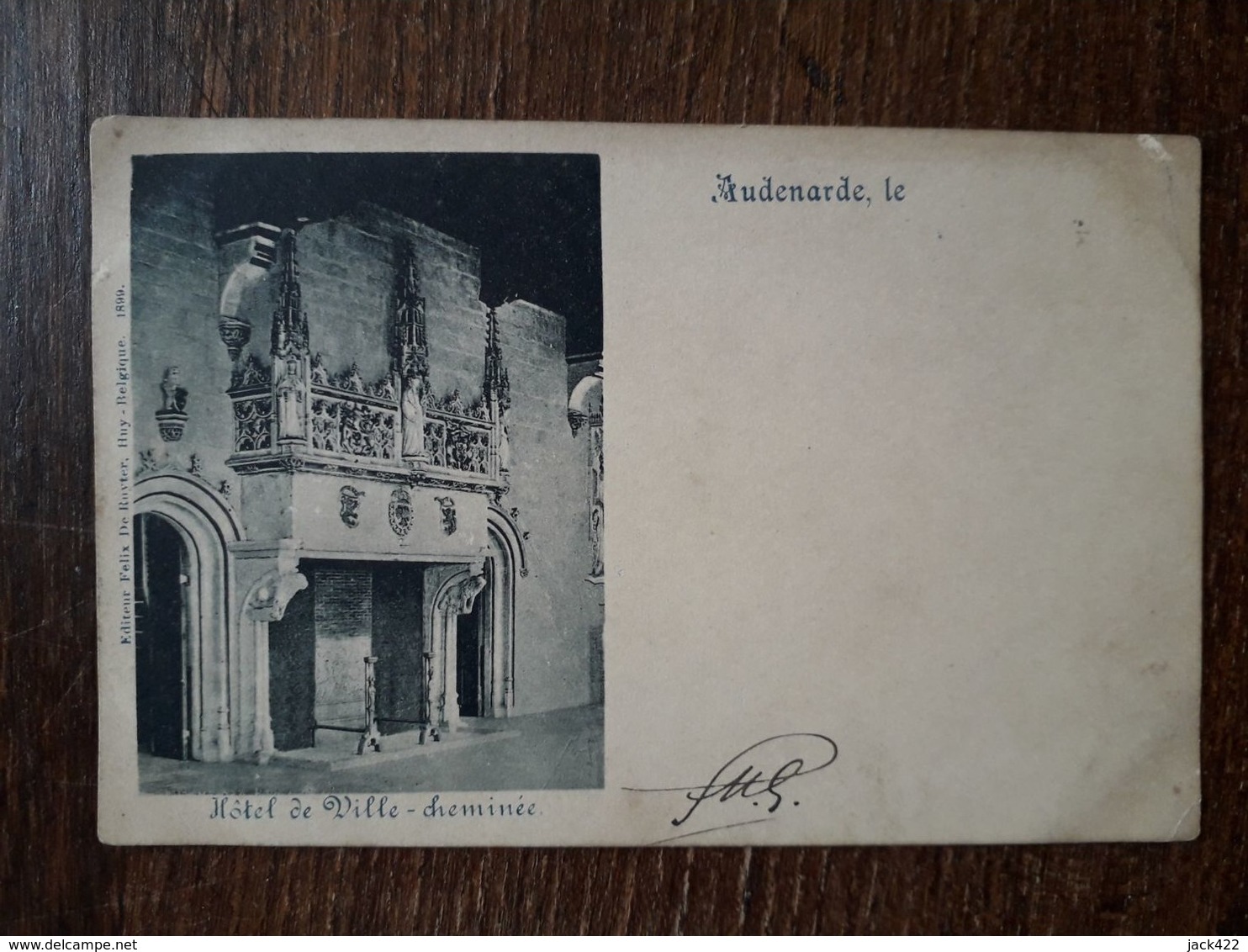 L28/420 AUDENARDE - Hôtel De Ville - Cheminée - Oudenaarde