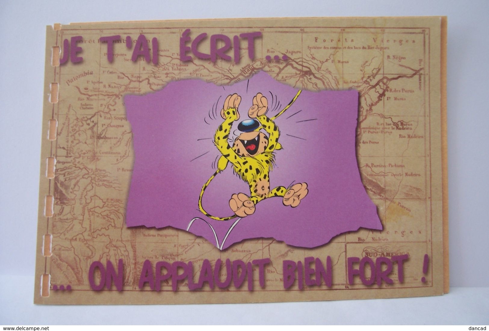 MARSUPILAMI   -  Je T'ai écrit ... - Comics