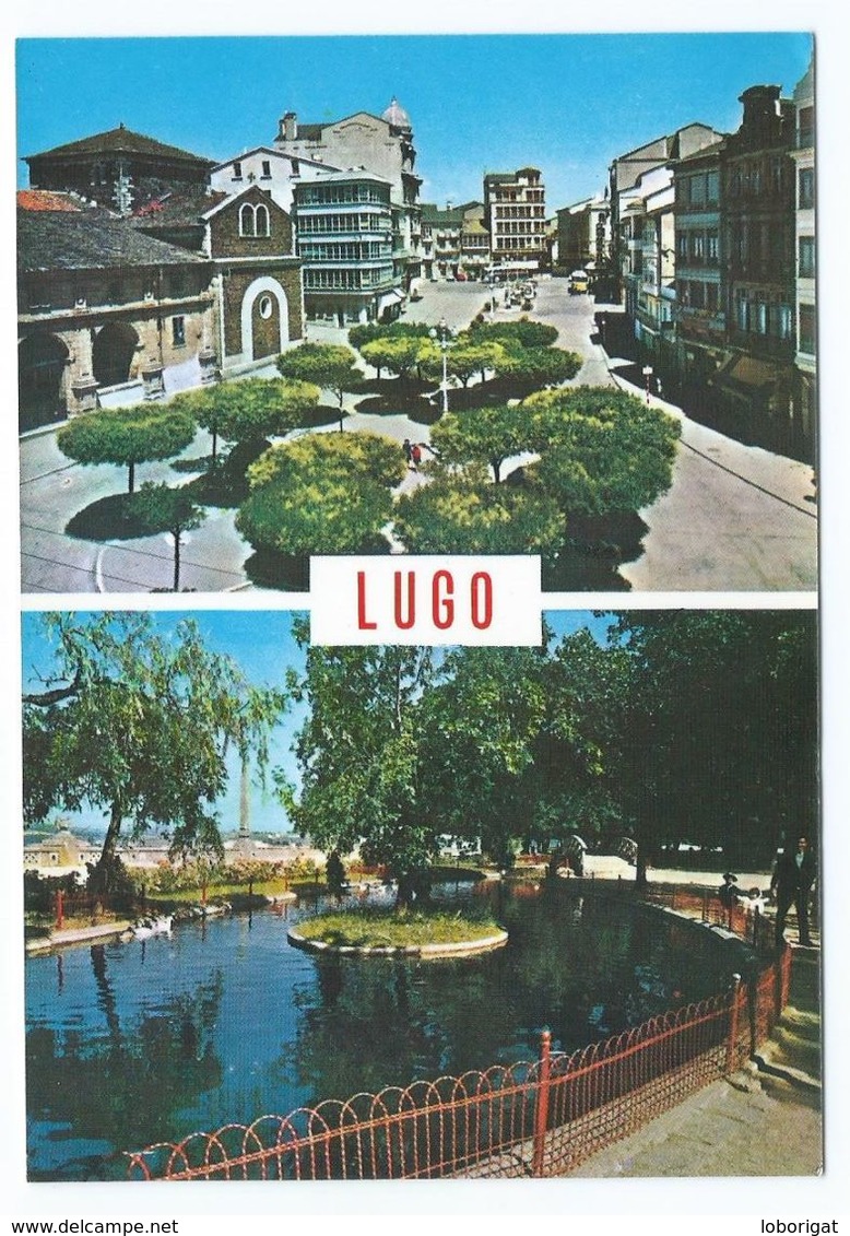 PARQUE ROSALIA DE CASTRO / CENTRO CIUDAD.- LUGO.- ( ESPAÑA) - Lugo